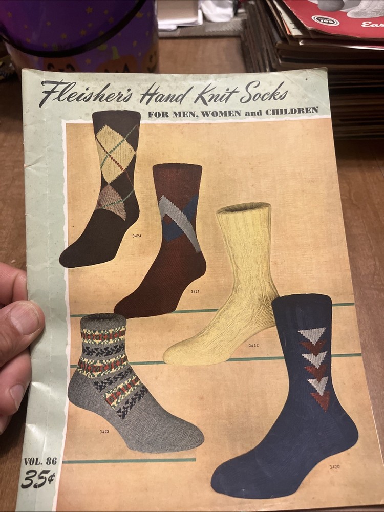 Fleisher’s hand knit socks catalog volume 86 Fd5