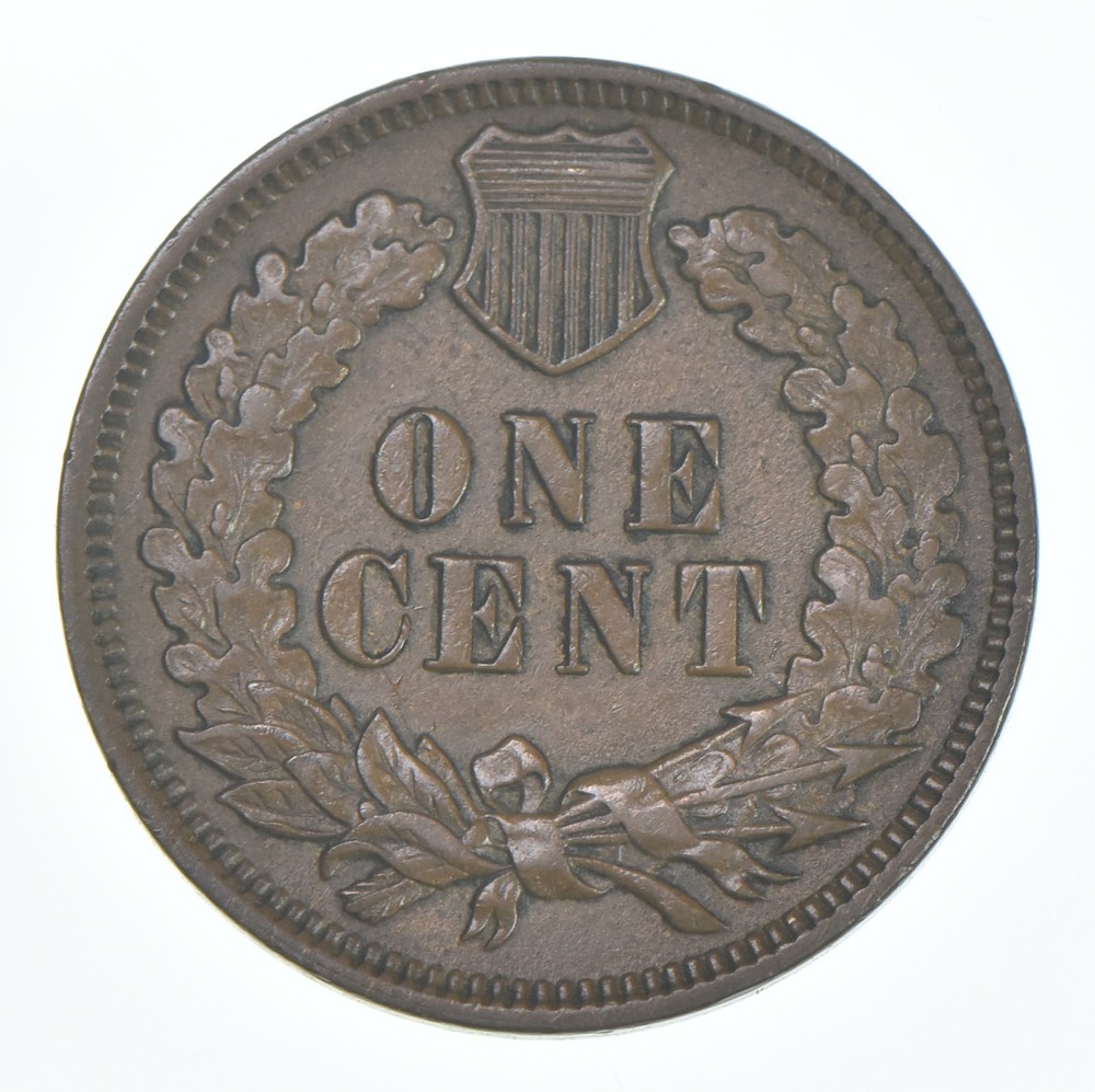 XF 1898 Indian Head Copper Cent Penny - High Grade Sample