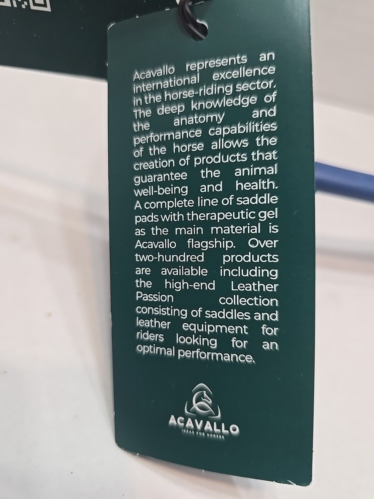 Acavallo Sensitive Bit - Black/Blue AC792A