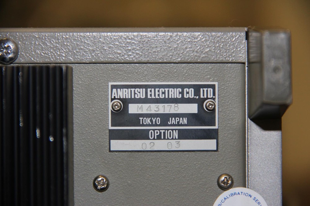 ANRITSU ME453C System Analyzer Receiver Options 02 & 03