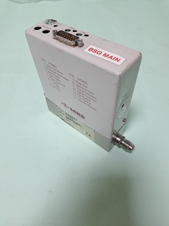 MKS Instruments 649A51T11CAVR N2 10 SCCM Flow Pressure Controller Type 649