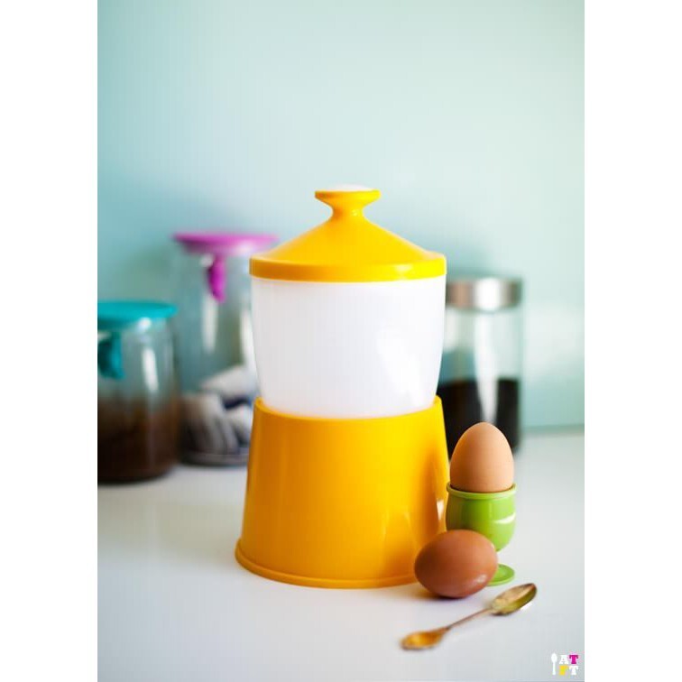 Half boiled egg maker