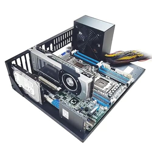 Open Frame PC Case Computer ATX Test Bench Open Air DIY No Side Panel Exposed
