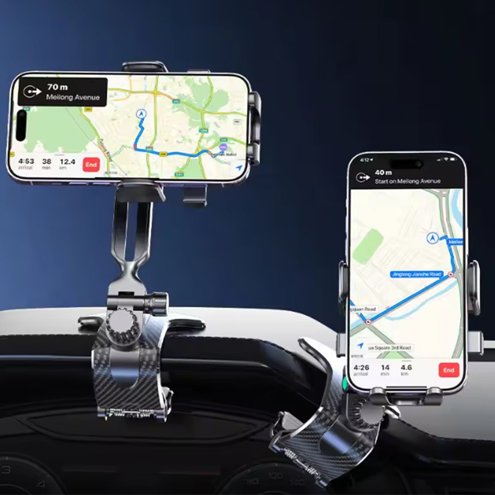 Universal 360° Car Phone Mount Holder For Cell Phone Samsung Galaxy iPhone Stand