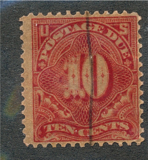 J 42      postage due       used           163611