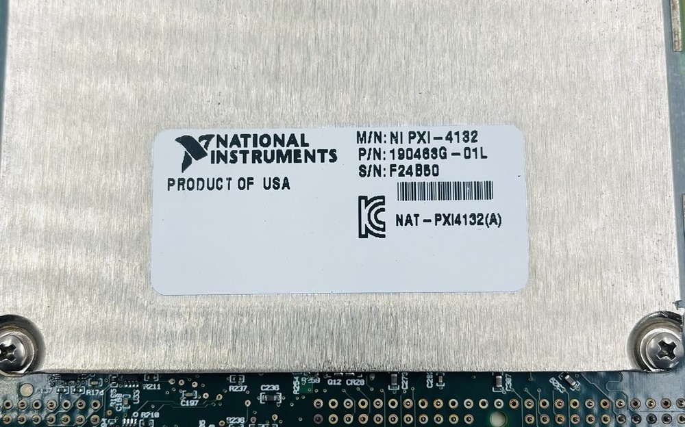 National Instruments PXI-4132 Precision Source Measure Unit