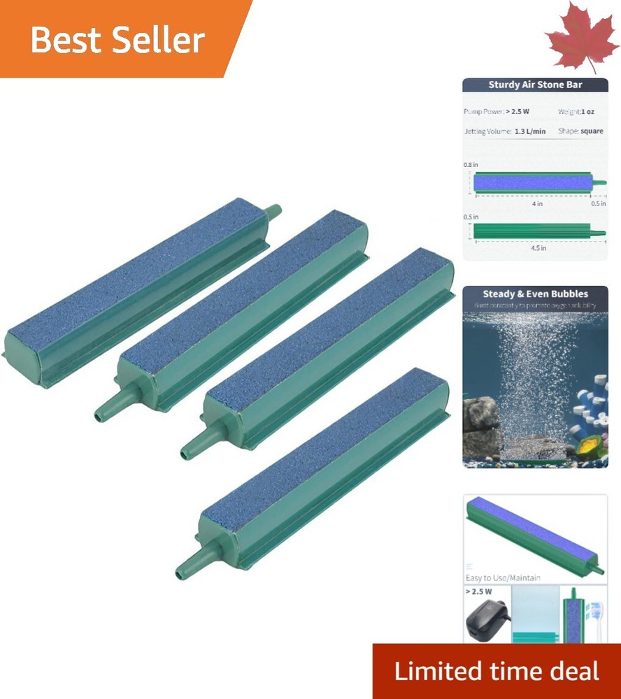 Air Stone Bar - Stable Rectangle Bubble Wall - Efficient - Fish Tank Aquarium