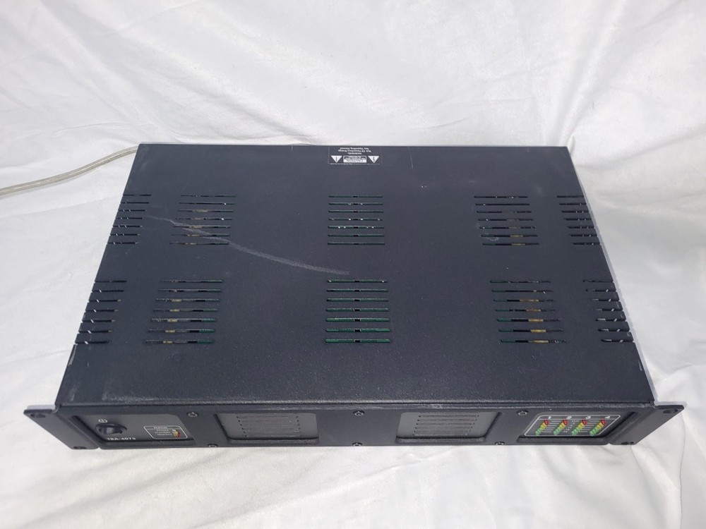 Ashly TRA-4075 MultiMode Amplifier 40W Per 4-Channel Power Amplifier