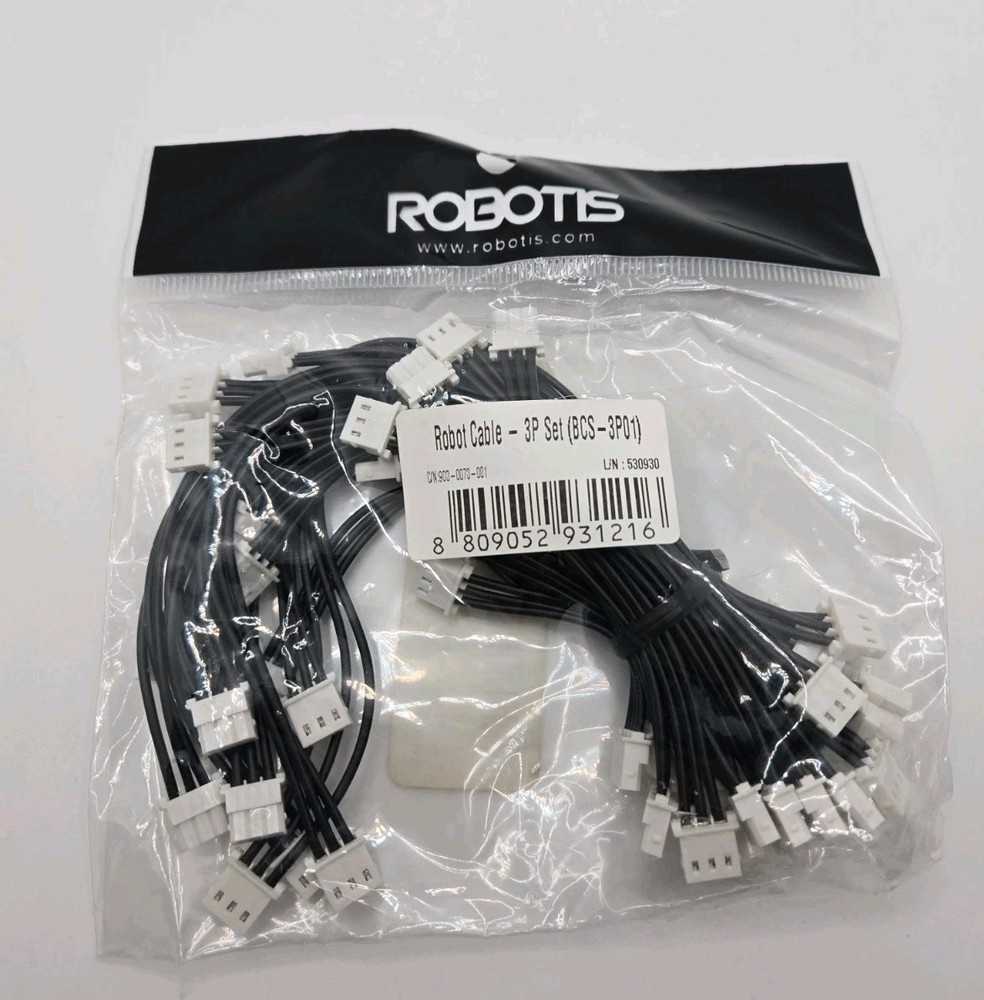 ROBOTIS Dynamixel 3 PIN CABLE Robot Cable-3P Set BCS-3P01
