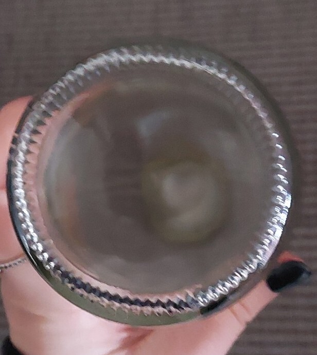 WKD Blue Empty Glass Bottle