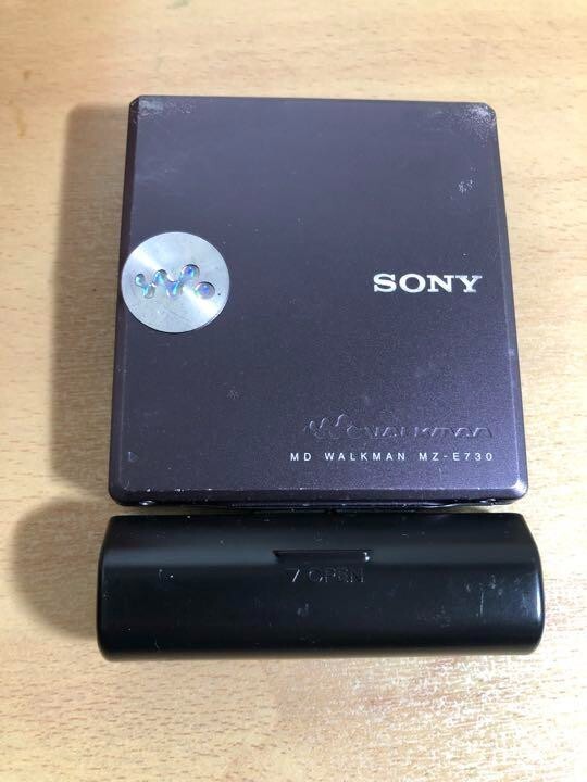 Sony MD Walkman MZ-E730 Portable MiniDisc Player MDLP Compatible Used