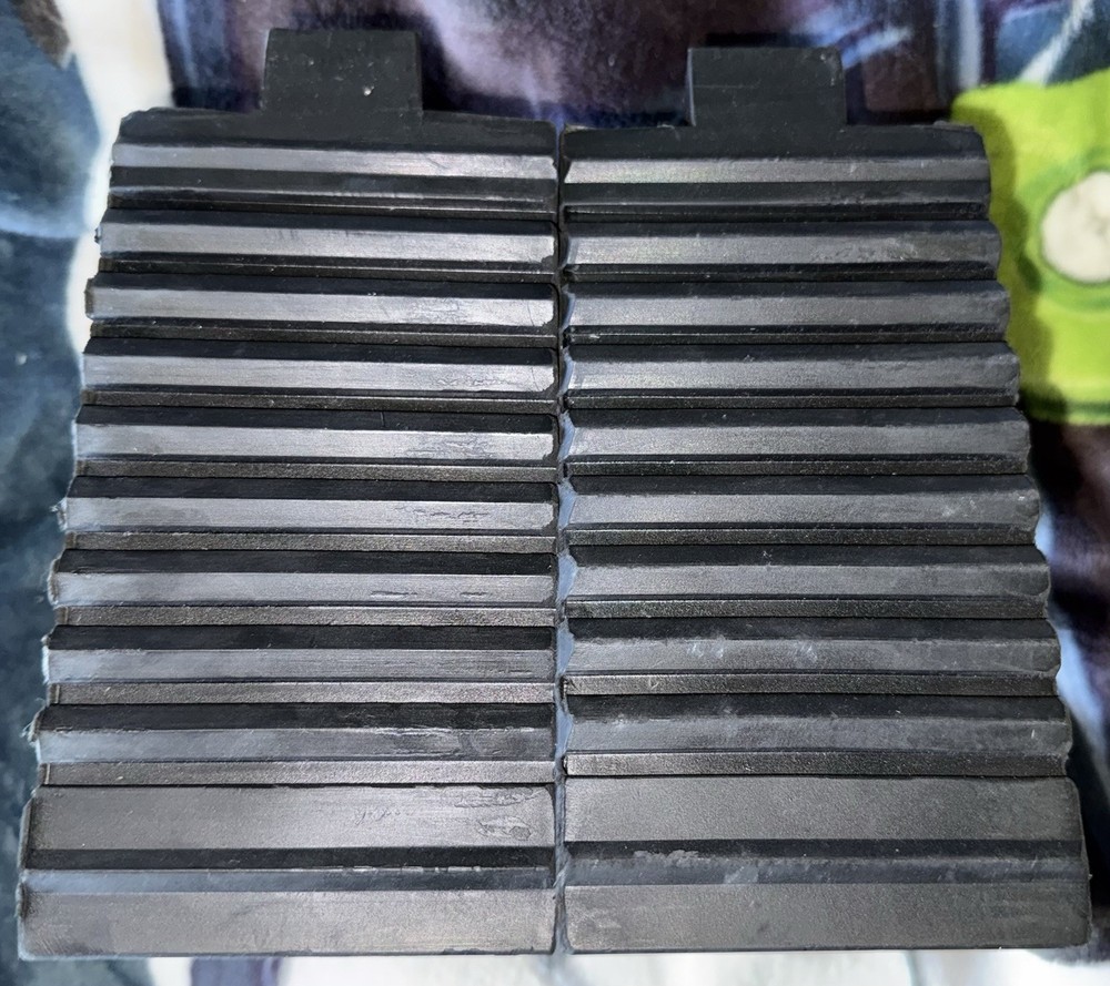 Duralast Rubber Wheel Chocks NEVER USED