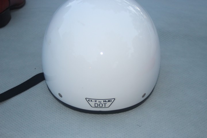 HJC CL-2 White open Face Motorcycle Helmet Size Large