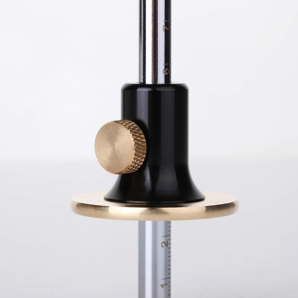 Precision Marking Gauge with Solid Brass Face Two Extra Blades for Wood Projects