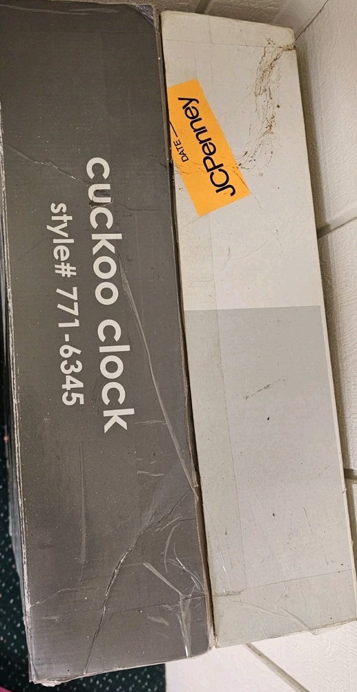 JC Penny Cuckoo Clock Style #771-6345