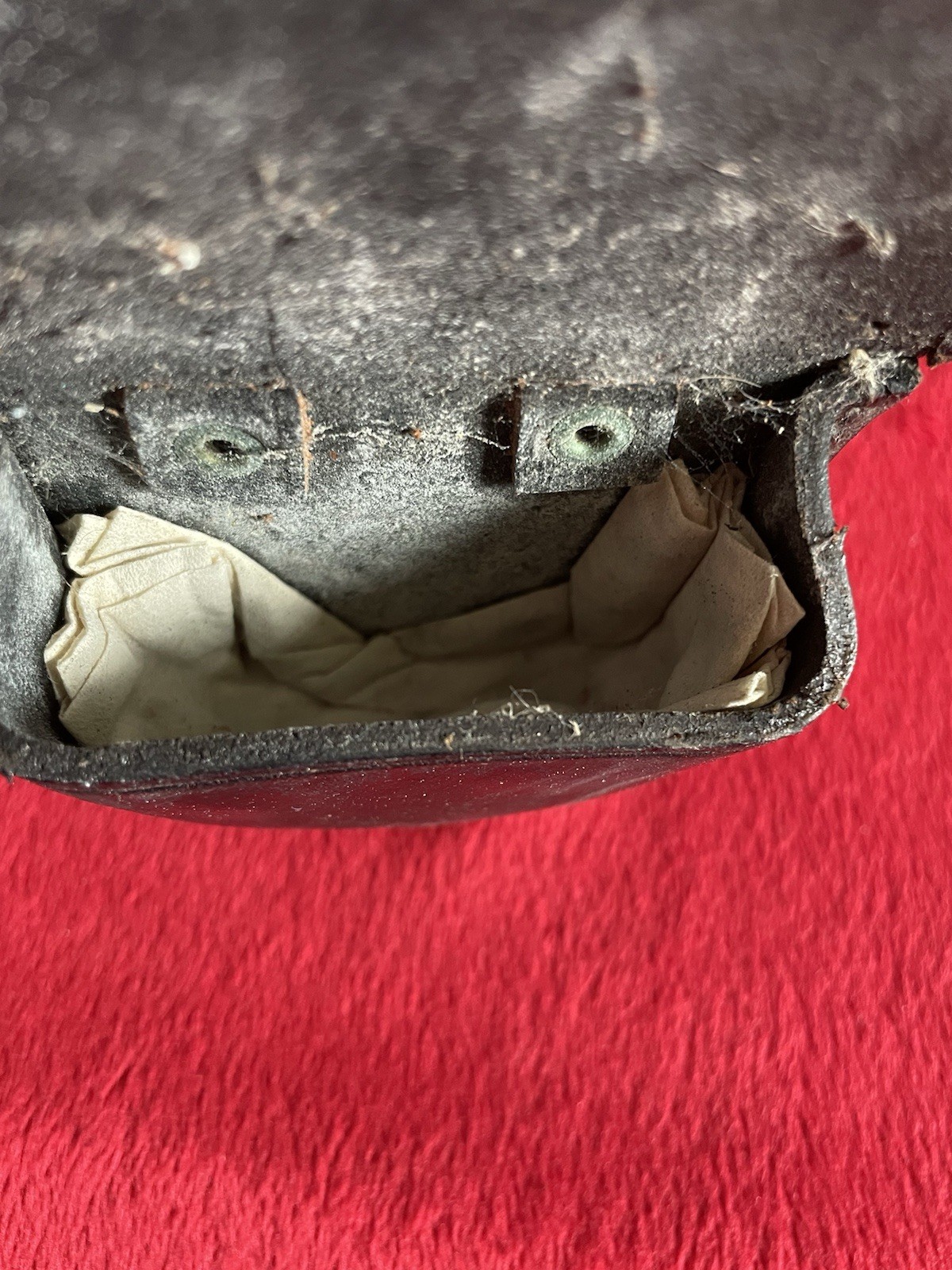 VINTAGE REPRODUCTION US ARMY UNION SOLDIERS LEATHER CAP POUCH