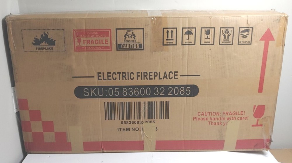 Electric Fireplace 36" Touchscreen with Remote Control