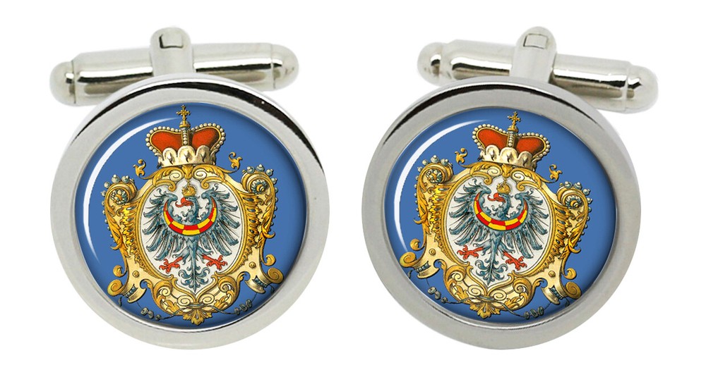 Carniola (Slovenia) Round Cufflinks in Box