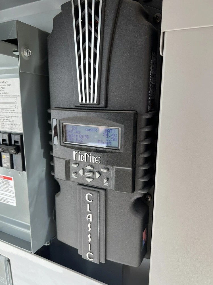 DC Solar Trailer - With backup Kubota Generator