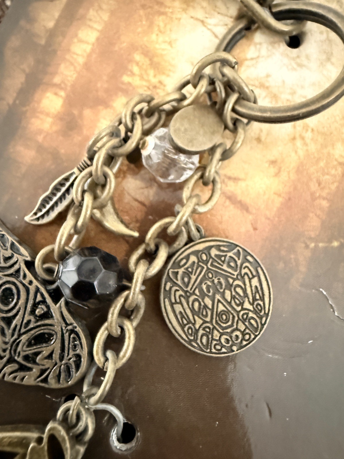 New Vintage NECA Twilight Saga New Moon Keyring Bag Clip Charm C Jacob Wolf Pack