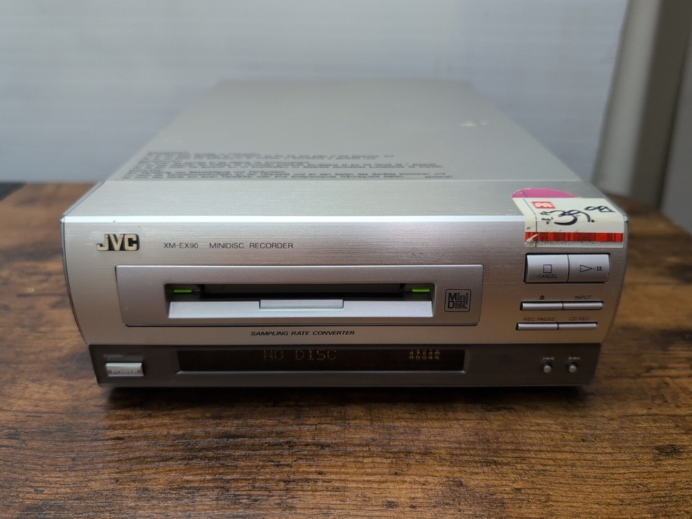 JVC XM-EX90 MiniDisc Recorder Player