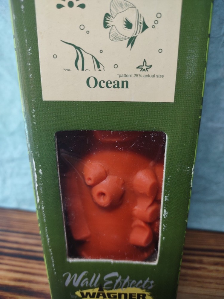 Wagner Wall Effects Pattern Magic Paint Roller 1999 Ocean NOS Sealed