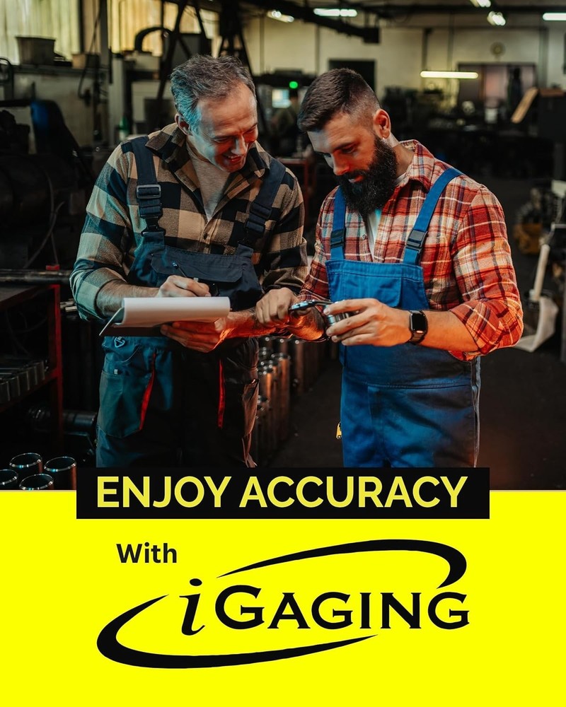 Durable 0-6" Digital Caliper with Inch & Metric Modes - High-Contrast LCD & Case