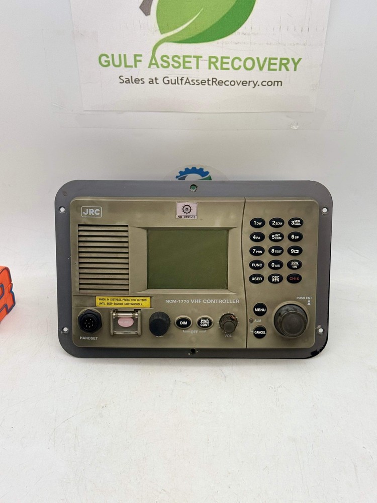 JRC NCM-1770 VHF Controller w/ Flush Mount Bracket (Used)
