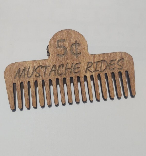 wooden beard comb