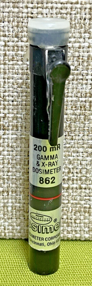 (1) Dosimeter Corp. Pencil Dosimeter, 200MR Model 862