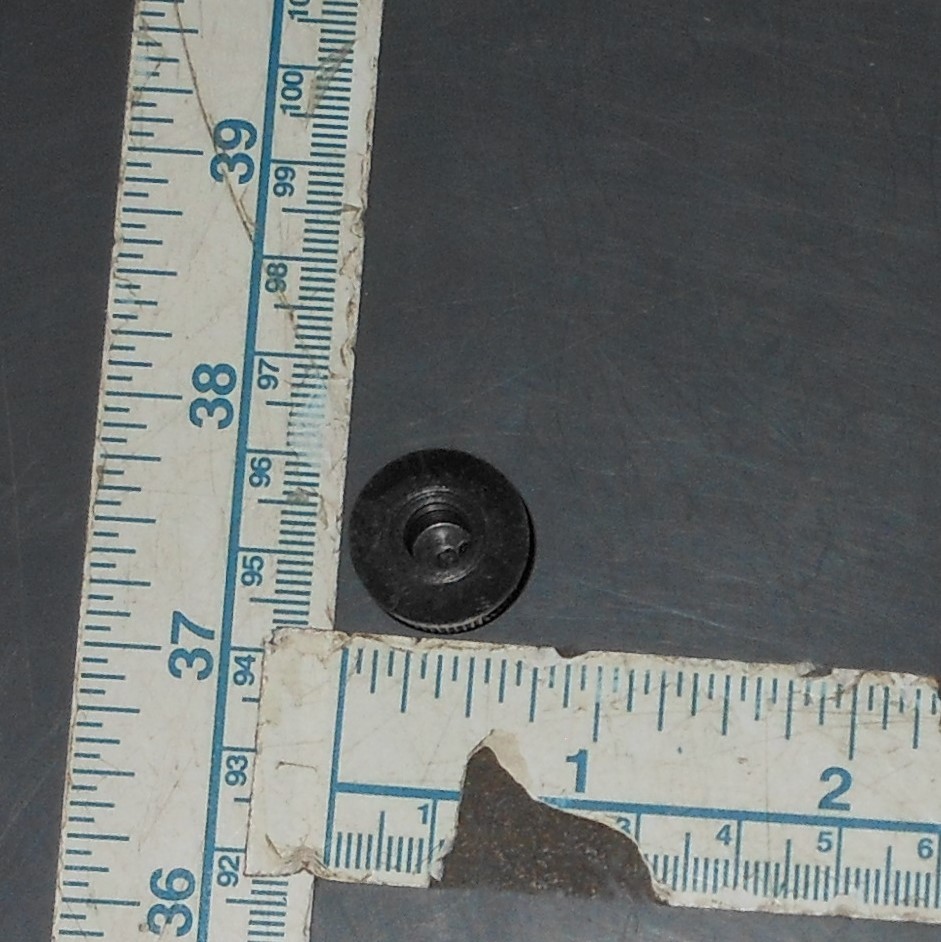 Black Bakelite Radio Knob