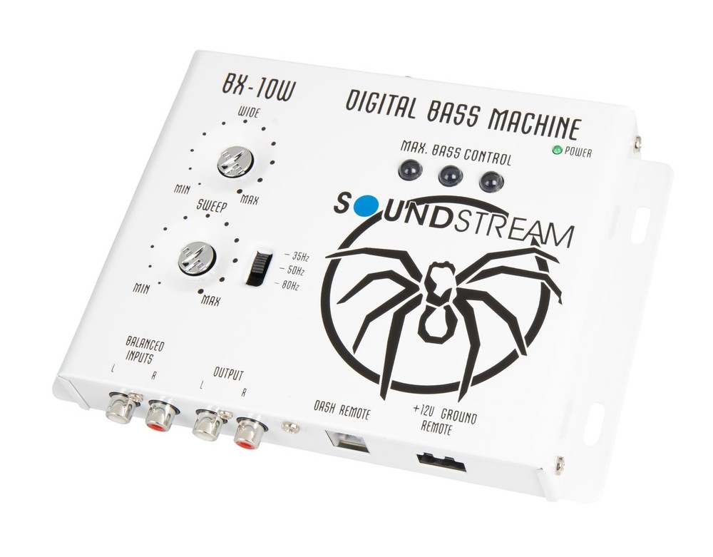 Soundstream BX-10W – White Bass Processor | Car Audio Small,