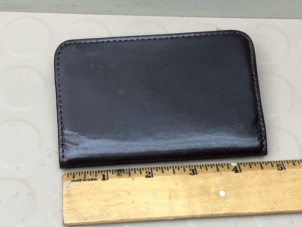 Scully Leather Planner Monthly Weekly 2002 Planner Notebook Cover - NOS