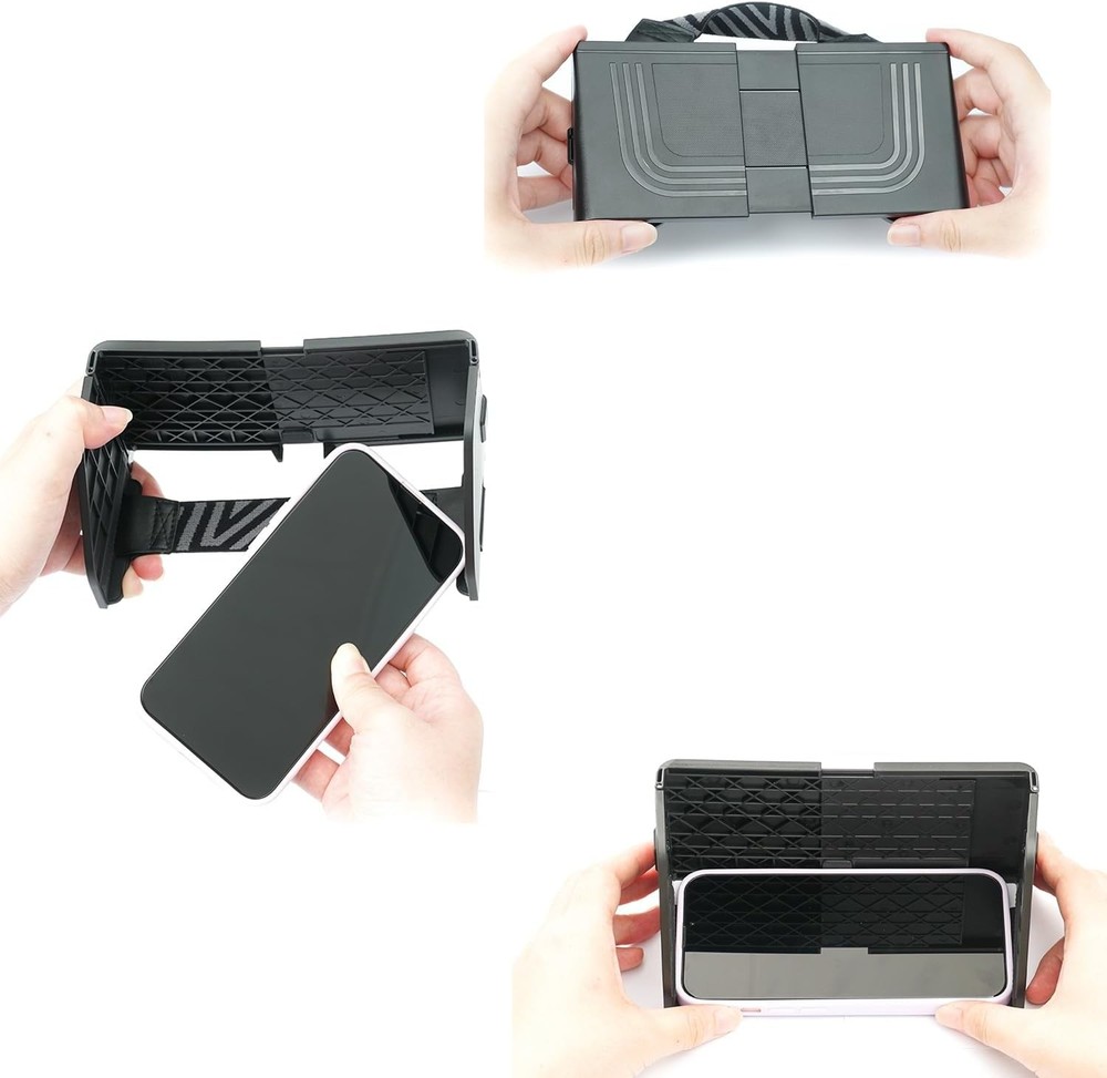 Sun Shade Visor for Mobile Phones Remote Controllers Clear Visibility Easy