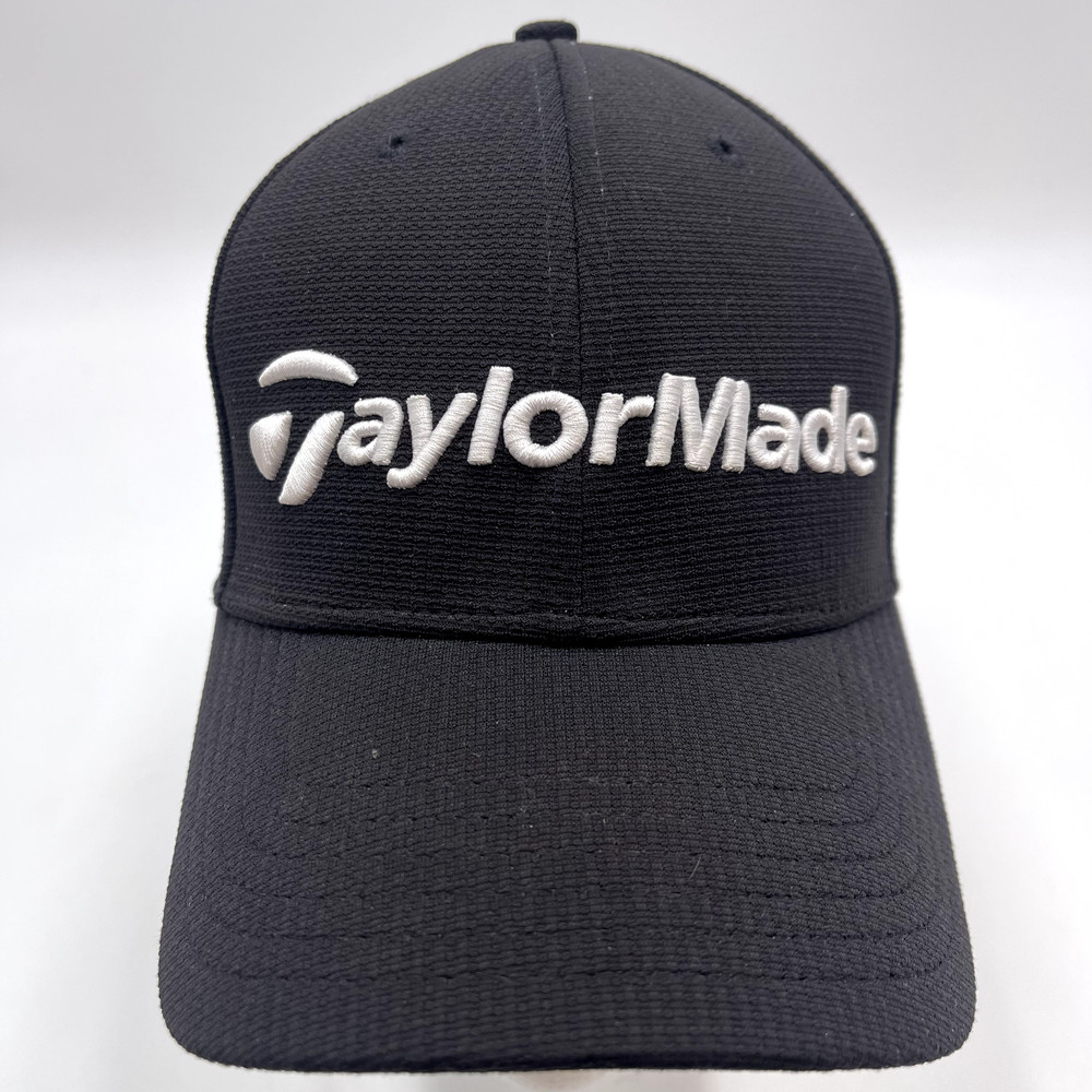 Taylor Made Hat Cap Strap Back Mens Black Burner R9 OSFA