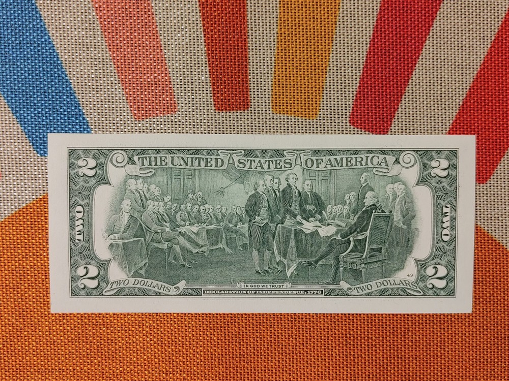 2013 - $2 Two Dollar Bill - L San Francisco - Uncirculated - From BEP Pack