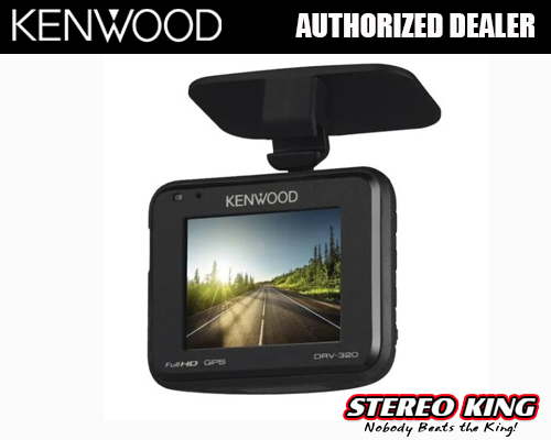 New KENWOOD DRV-320 GPS Integrated Dashboard Camera 2” LCD Screen