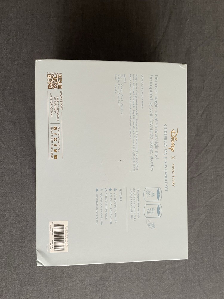 Pretty Disney Princess Cinderella Hard Empty Box