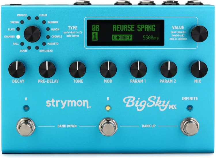 Strymon BigSky MX Reverb Pedal