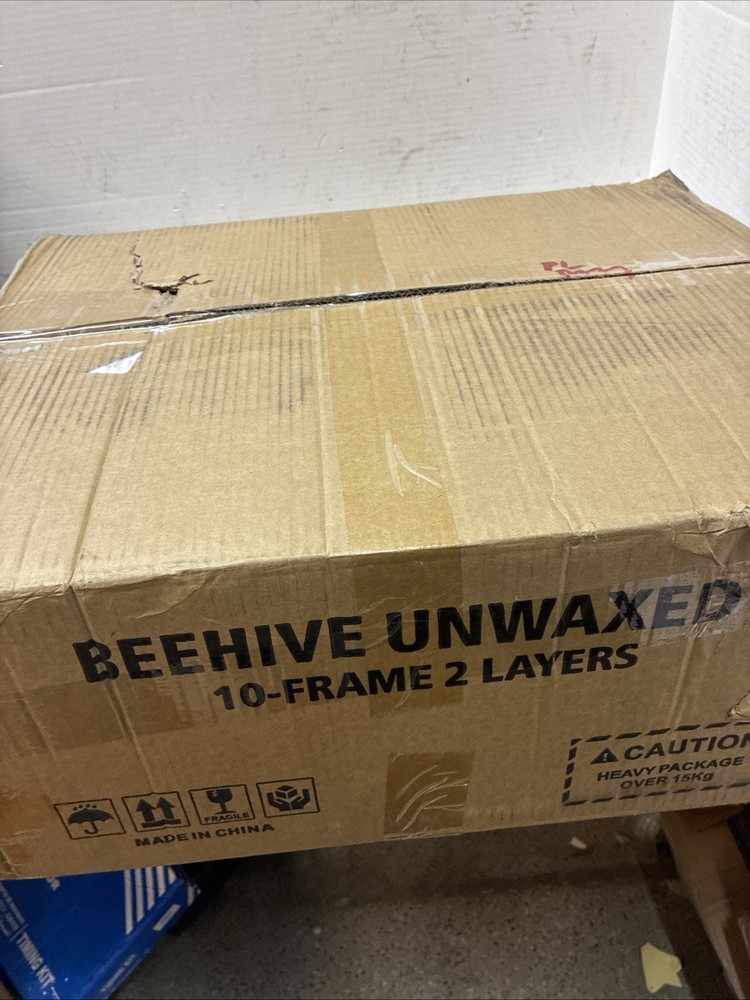 BeeHive Unwaxed 10-frame 2 Layers