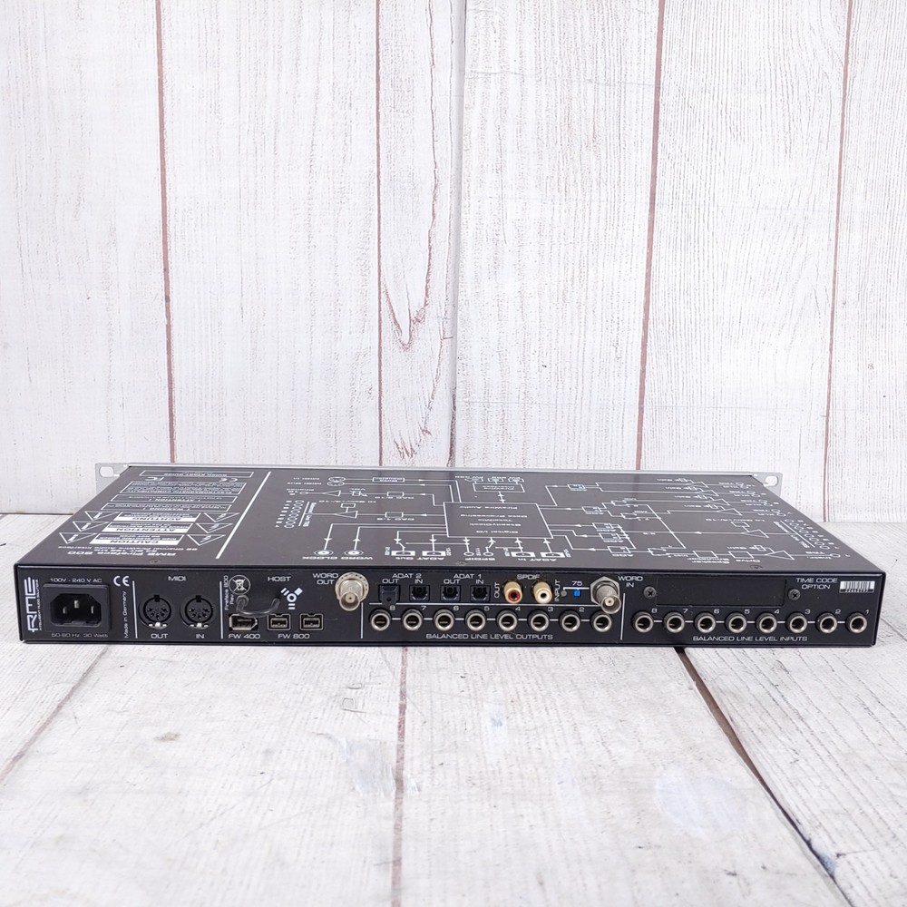 RME Audio Fireface 800 Digital Recording Interface - FULLY TESTED + WORKING