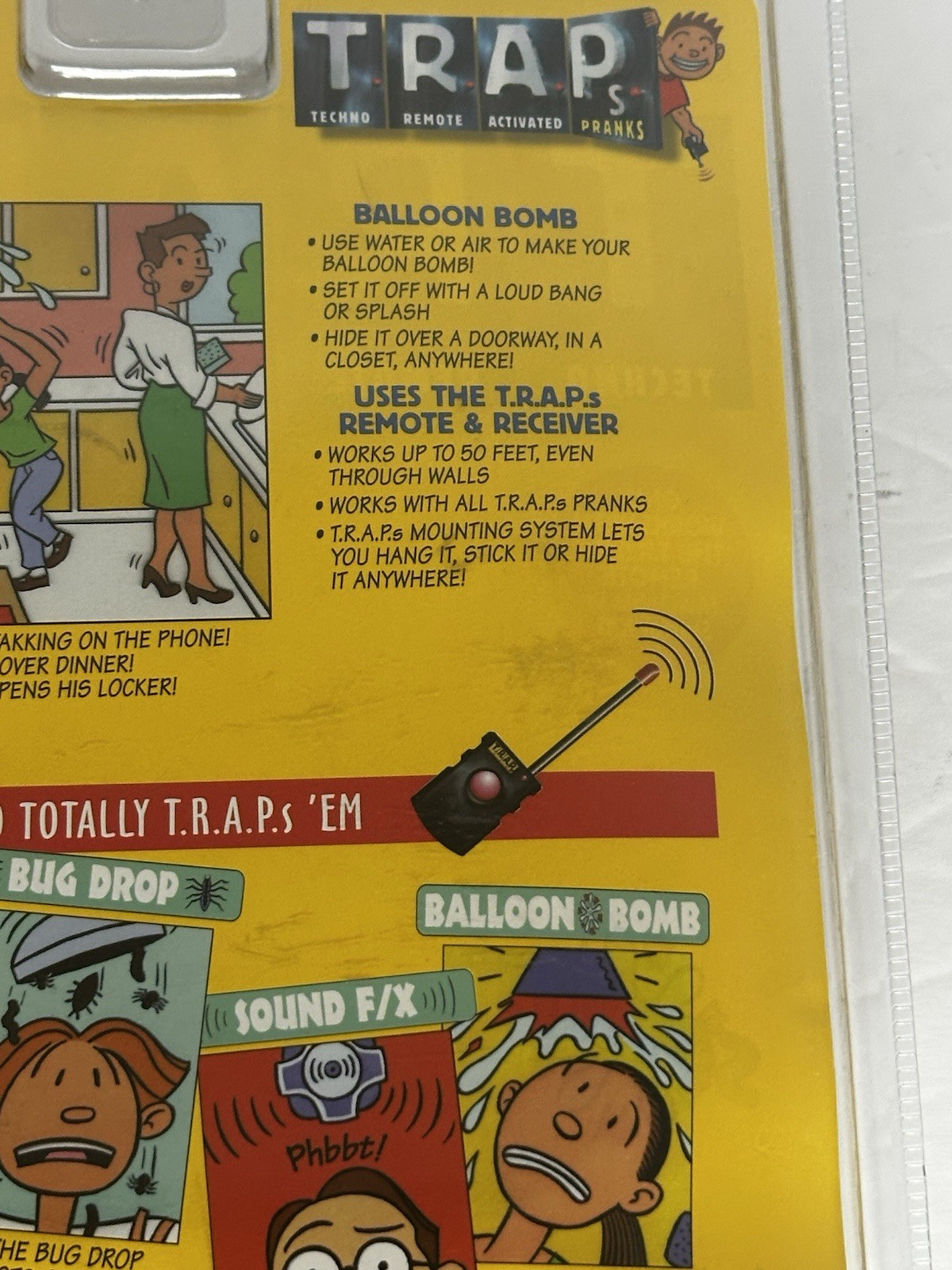TRAP Techno Remote Activated Pranks - Balloon Bomb w/Balloons NIB
