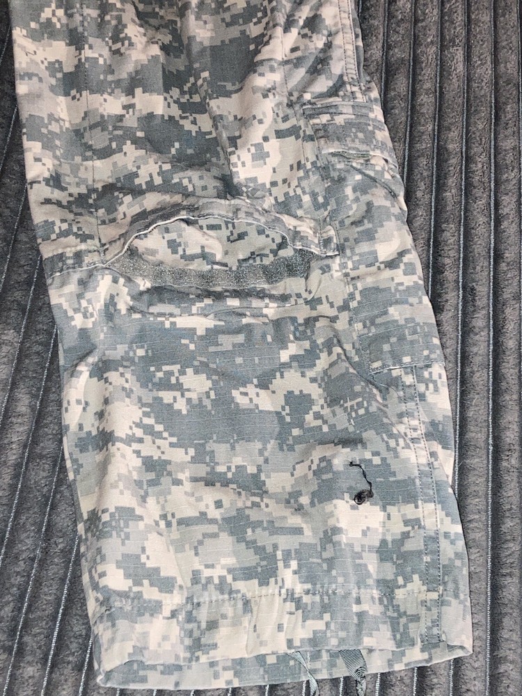 US Army Combat Uniform Trouser Cargo Pants ACU Camo Medium Regular (A)