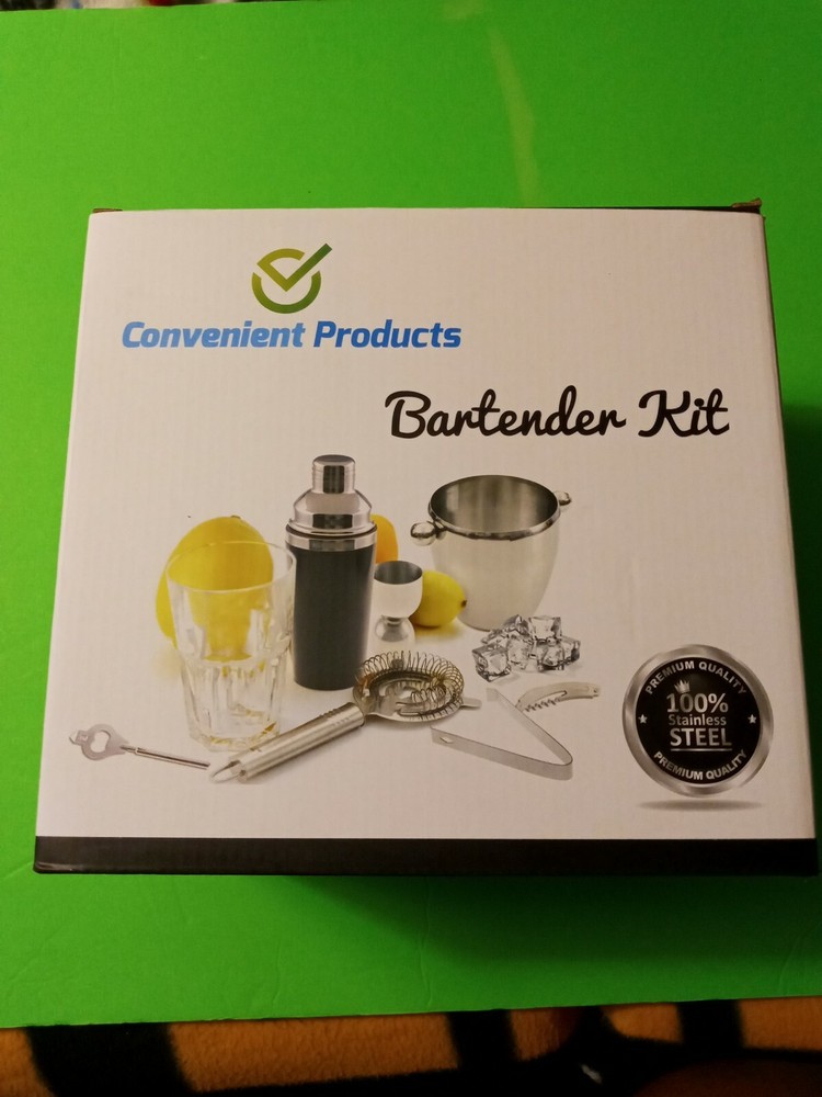 Convenient Products Bartender Kit 7 Pieces plus base