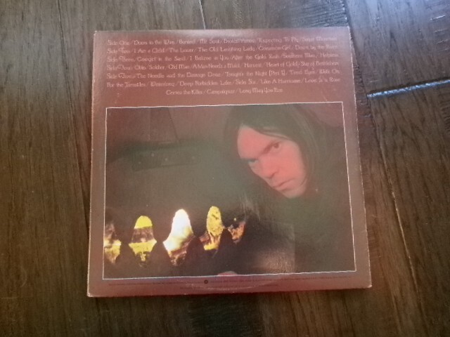 NEIL YOUNG DECADE VINYL RECORD