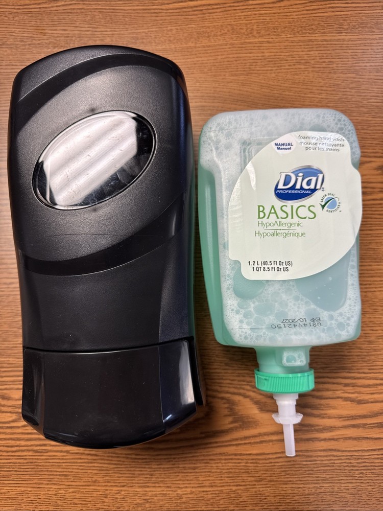 Dial 16619 Soap Dispenser. Includes One 1.2 Liter Refill
