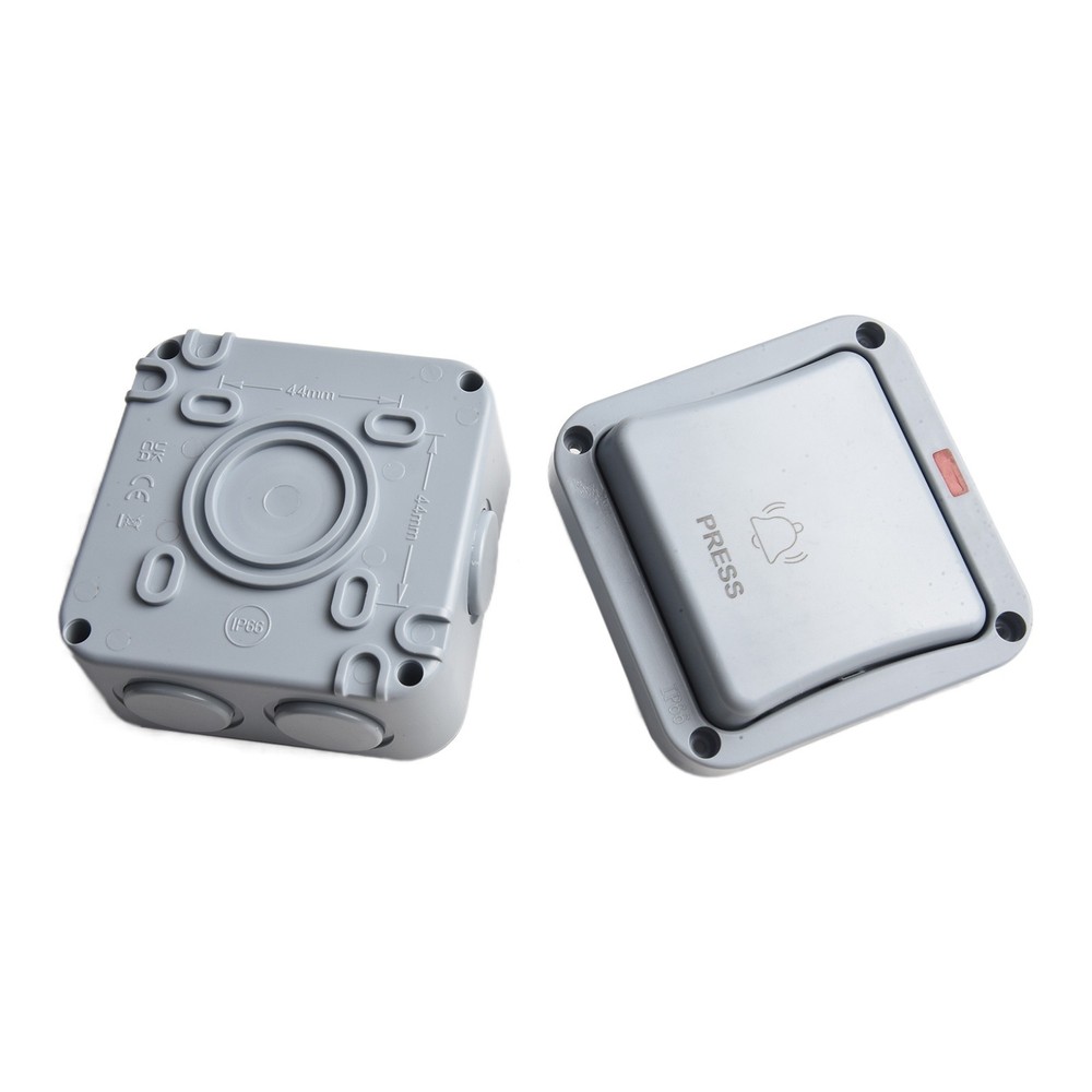Waterproof and Dustproof Doorbell Button Switch for Outdoor Environments
