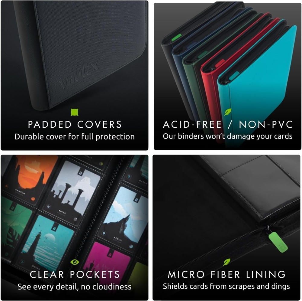 9-Pocket Trading Card Binder