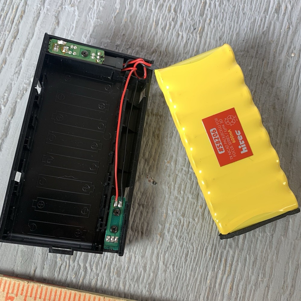 Hitec Lynx 3d Transmitter 27mhz Untested - As Is
