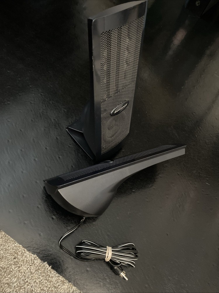 MONSOON MH-500 Flat Panel 2.1 PC Multimedia Satellite Planar Speakers *READ*